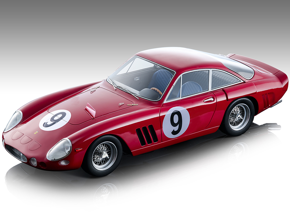 Ferrari 330 LMB #9 Pierre Noblet - Jean Guichet 24 Hours of Le Mans (1963) Mythos Series Limited Edition to 70 pieces Worldwide 1/18 Model Car by Tecnomodel