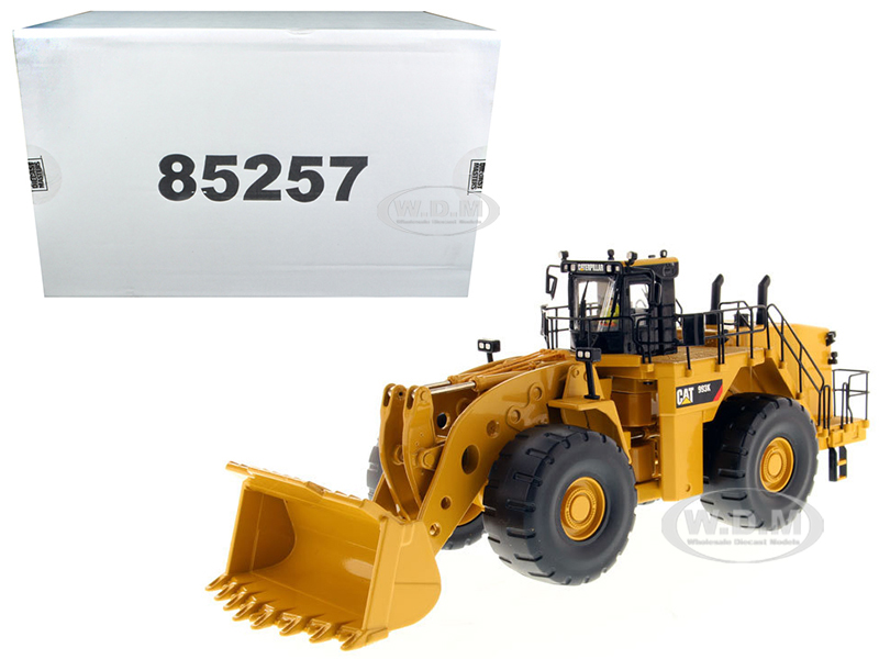 Cat Caterpillar 993k Wheel Loader With Operator "high Line Series" 1/50 Diecast Model By Diecast Masters