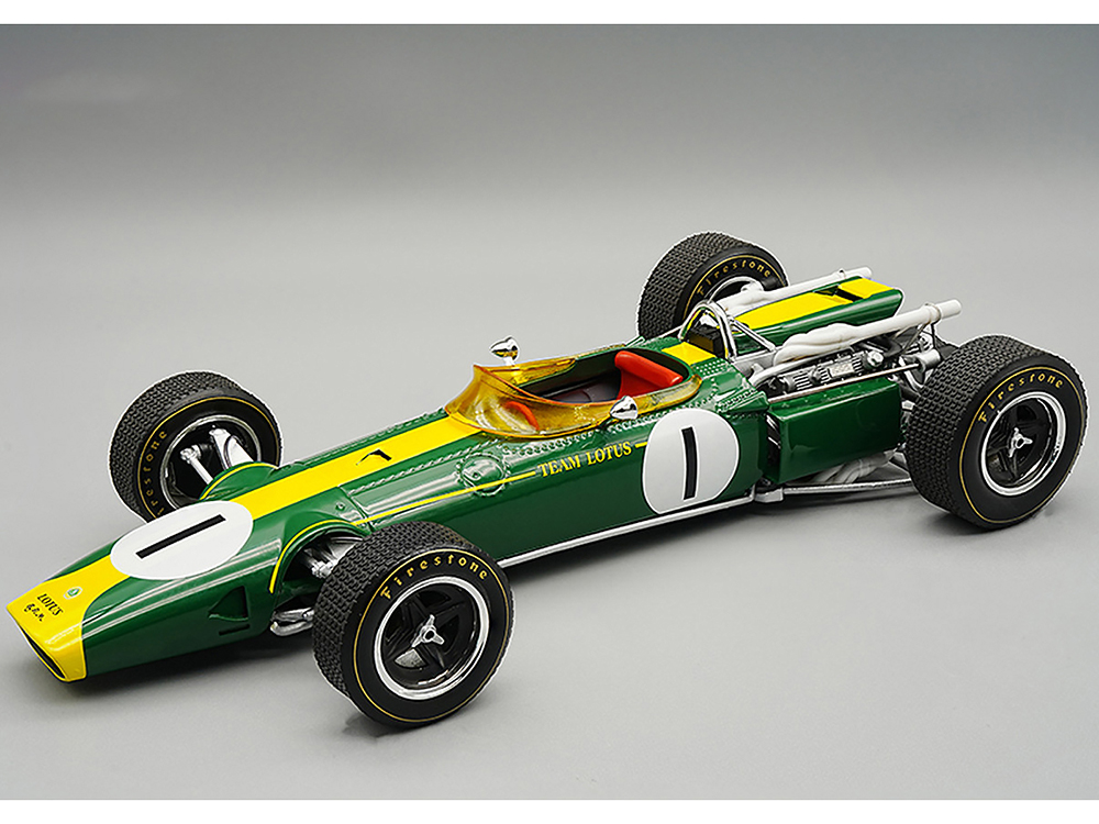 Lotus 43 #1 Jim Clark Team Lotus Winner Formula One F1 United States GP (1966) Limited Edition to 100 pieces Worldwide 1/18 Model Car by Tecnomodel