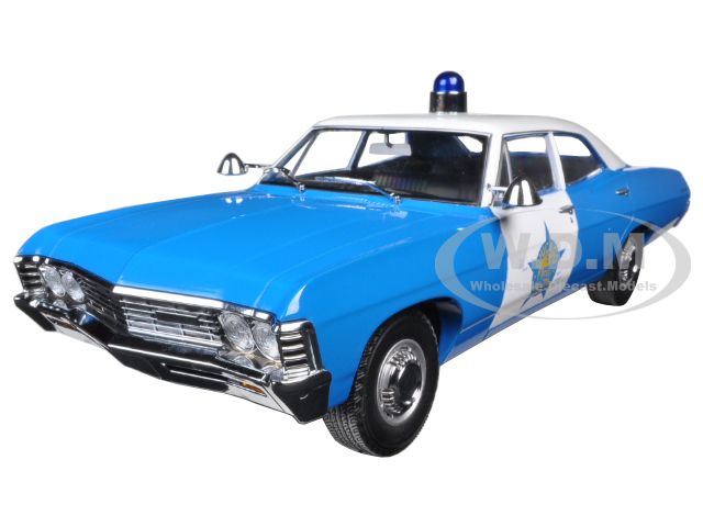 1967 Chevrolet Biscayne City Of Chicago Police Department (cpd) 1/18 Diecast Model Car By Greenlight