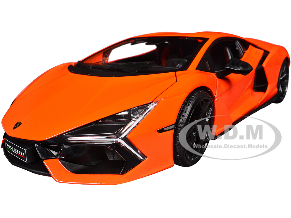 Lamborghini Revuelto Orange "Special Edition" Series 1/18 Diecast Model Car by Maisto