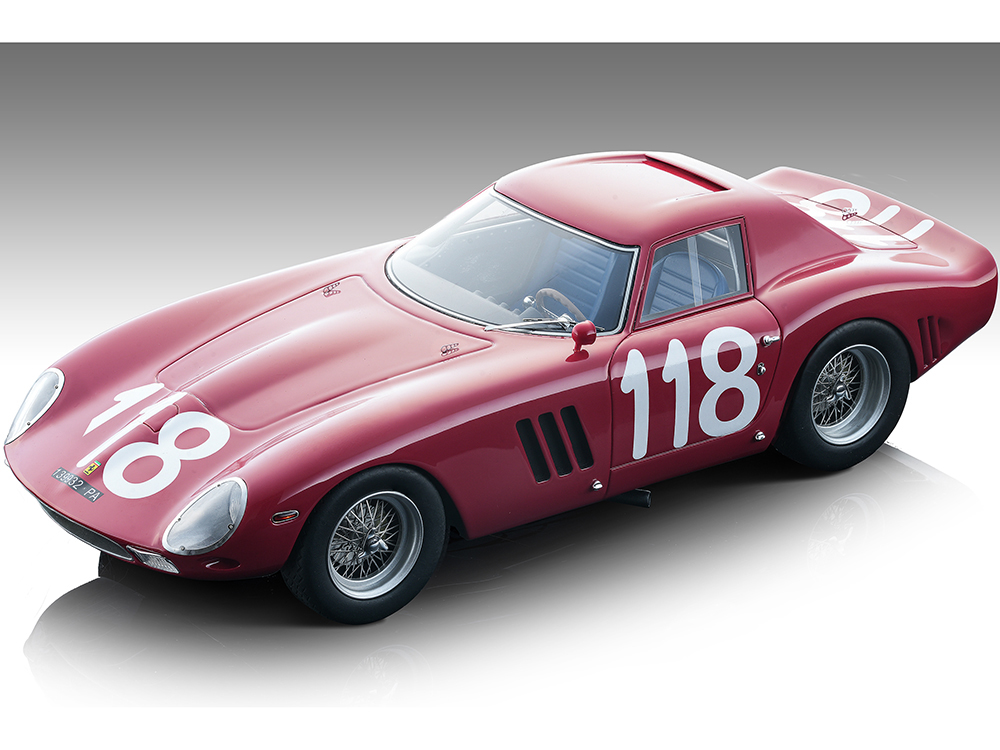 Ferrari 250 GTO #118 Clemente Ravetto - Gaetano Starrabba Targa Florio (1965) Mythos Series Limited Edition to 40 pieces Worldwide 1/18 Model Car by Tecnomodel