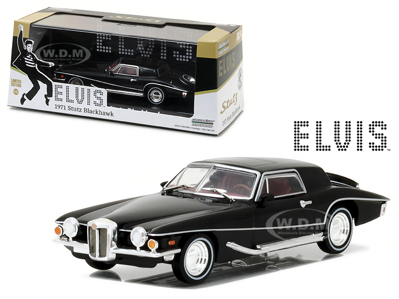 1971 Stutz Blackhawk Elvis Presley (1935-1977) 1/43 Diecast Model Car By Greenlight