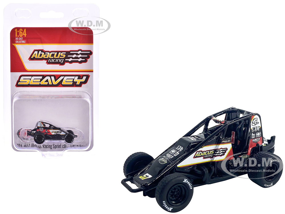 USAC Sprint Car #57 Logan Seavey Abacus Racing USAC AMSOIL Sprint Car National Championship (2024) 1/64 Diecast Model Car by Greenlight for ACME