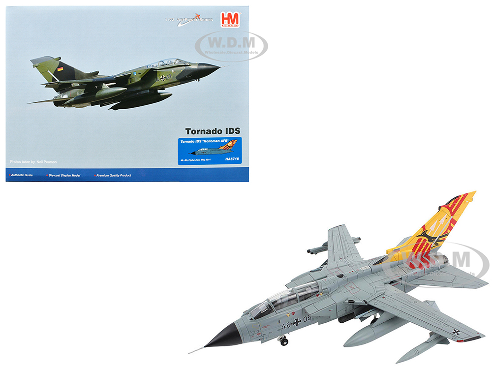 Panavia Tornado IDS Aircraft FlgAusZLw Holloman AFB (2014) German Luftwaffe Air Power Series 1/72 Diecast Model By Hobby Master